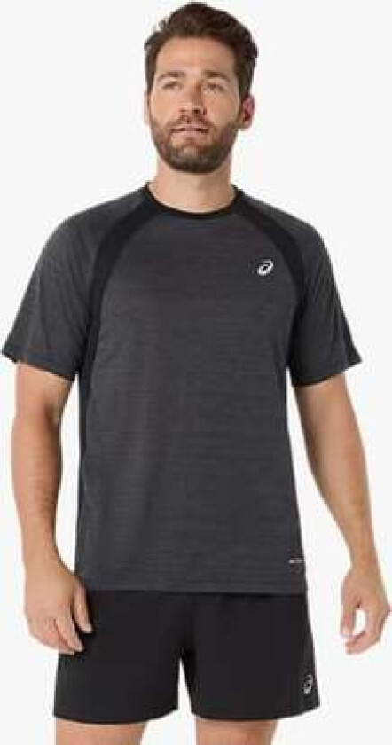 Road Short Sleeve Top - Sort - Herre - T-skjorter - Trenings t-skjorte