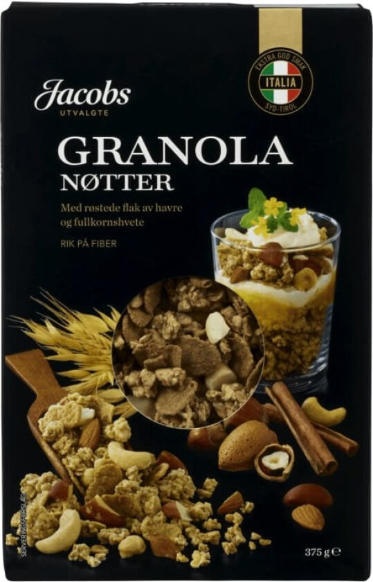 Granola Nøtter 375g