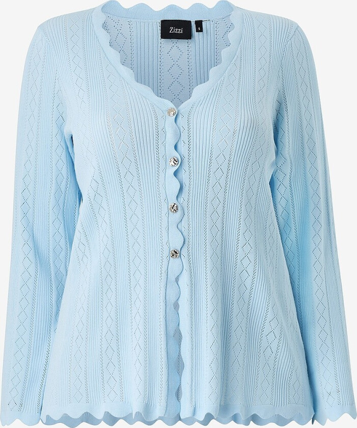 Kardigan mcAisa L/S Cardigan - Blå