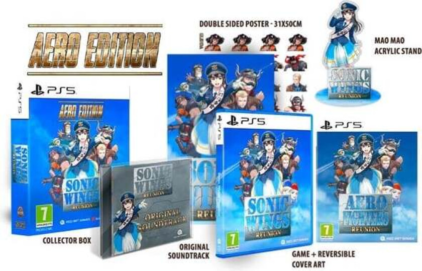 Sonic Wings Reunion (Collector's Edition) - Sony PlayStation 5 - Shoot 'em up