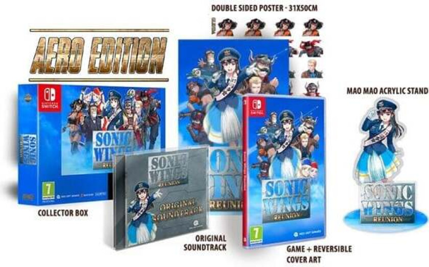 Sonic Wings Reunion (Collector's Edition) - Nintendo Switch - Shoot 'em up