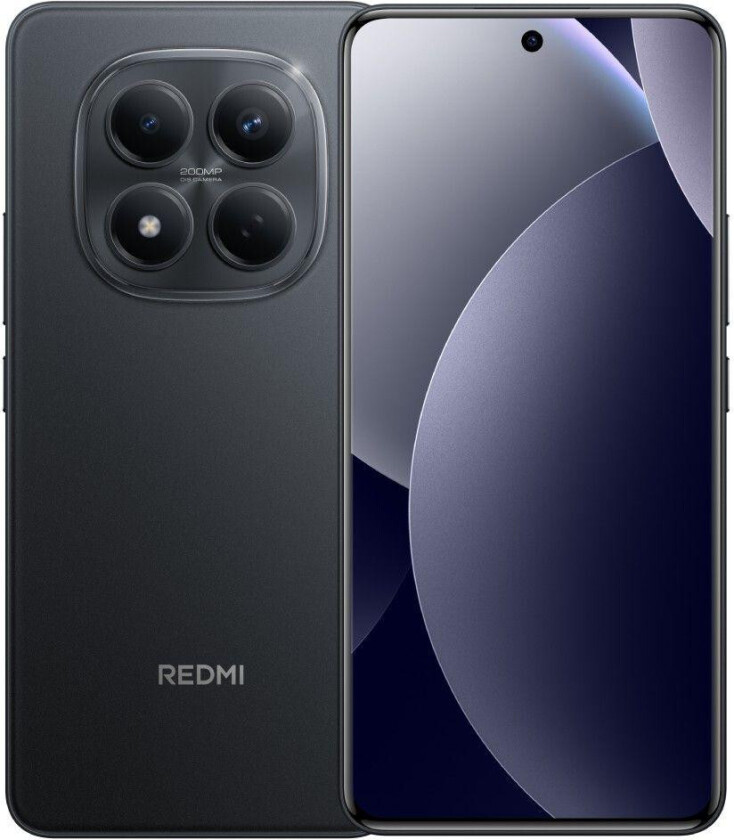 Redmi Note 15 Pro Smarttelefon - 6,77" AMOLED, 8GB RAM, 256GB - Svart