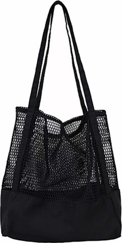 Store totebags, handlenett i bomullslerret, gjenbrukbare handleposer, naturfargede bomullsvesker med lange håndtak