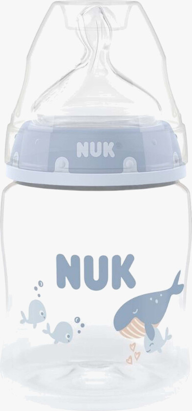 First Choice Tåteflaske 150 ml, Whale - Tåteflasker & Tilbehør - Silikon