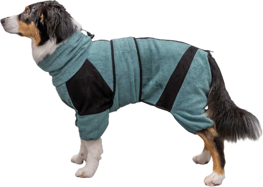 Bilde av Badrock och hemoverall, XL: 70 cm, petrol - Hund - Pelspleie Trim- og hundebad - Pelspleie Trim- og hundebad - Trixie