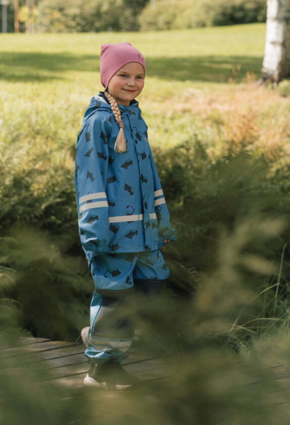 Vattholma Regnsett, Blå/Svart, 80 - Regnsett