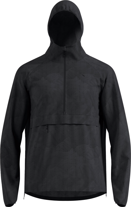 Men's Jacket Zeroweight Print Black