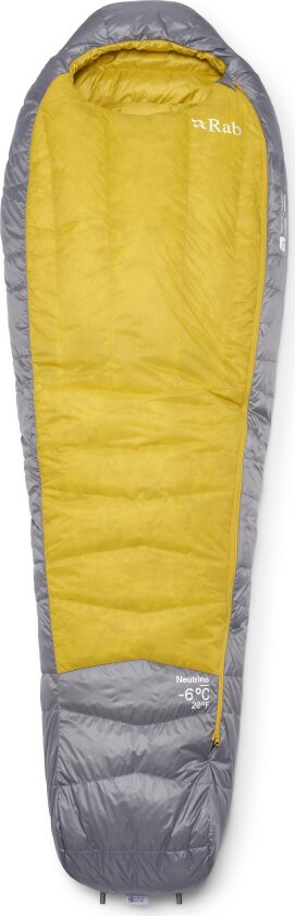 Women's Neutrino Down Sleeping Bag -6°C Zinc/Dark Pollen
