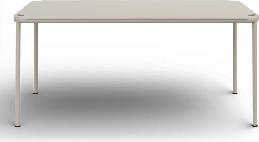 Vind Table Mist Grey - Utendørs spisebord - Kasper Salto - Grå - Metall