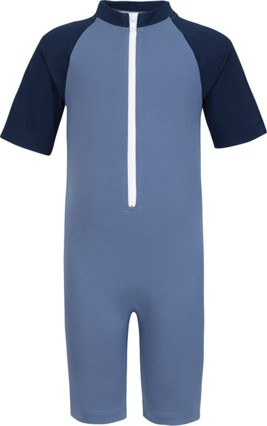 Badedrakt - UV50+ - Nordic/Blue - - 7-8 år (122-128) - Badetøy