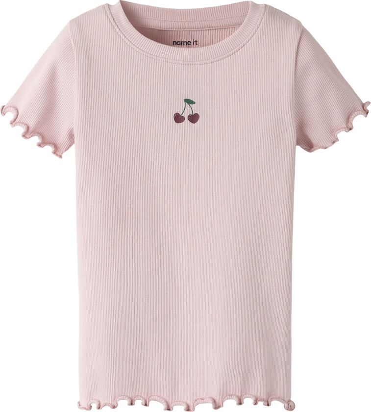 Genser - Rib - Slim - NmfFrederika - Violet Ice - - 6 år (116) - Genser