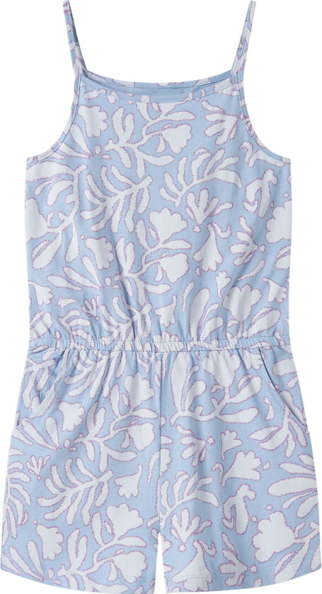 Buksedress - NkfVigga - Chambray Blue/Abstract - - 9 år (134) - Buksedress