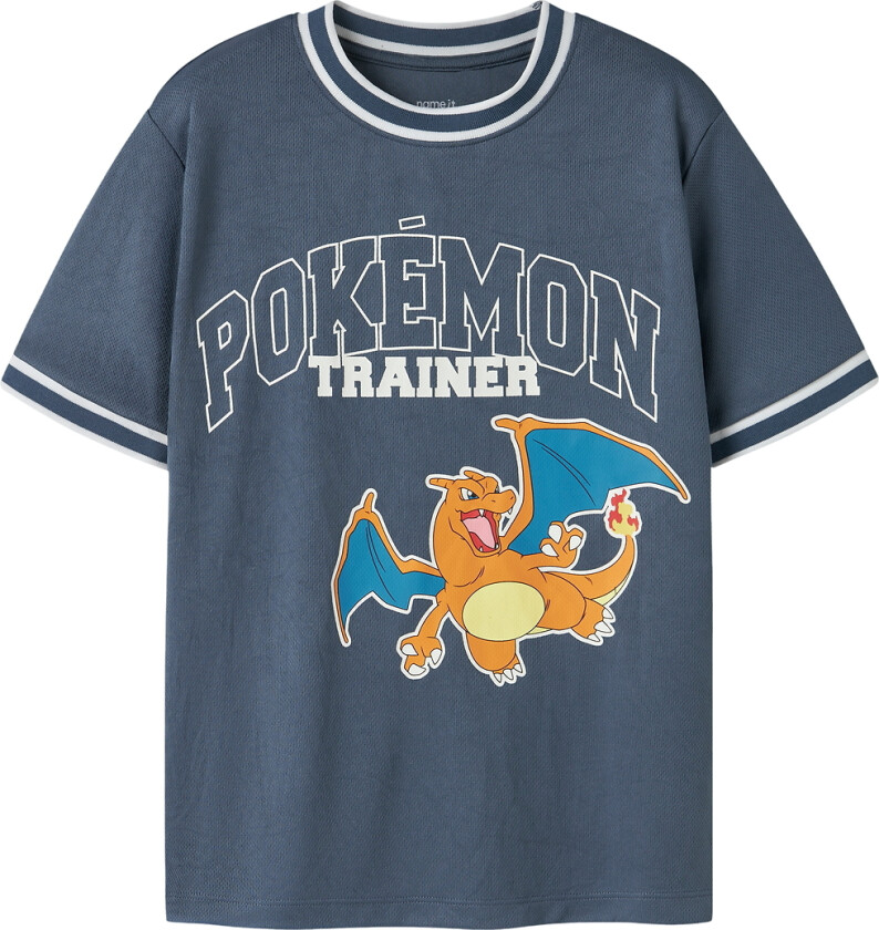 T-skjorte - NkmMoris - Pokémon - Vintage Indigo - - 6 år (116) - T-skjorte