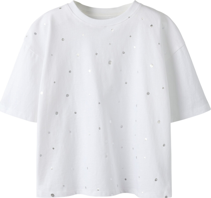 T-skjorte - NkfFina - Hvit - - 9-10 år (134-140) - T-skjorte