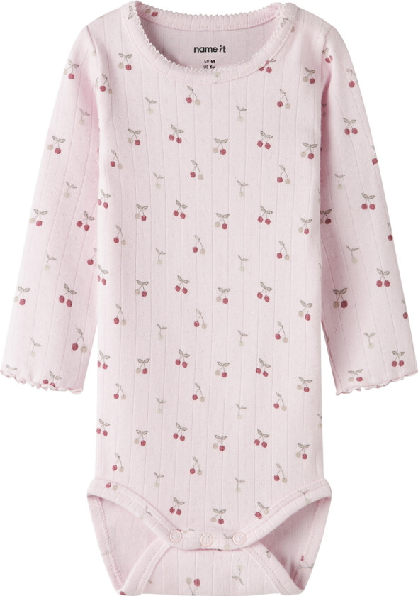 Body I/e - NbfFicherry - Vugge Rosa - - 50 - Langermet Body