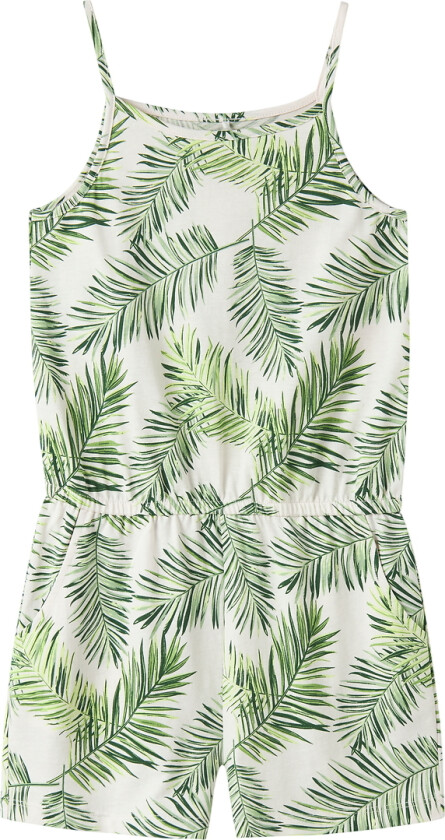 Buksedress - NkfVigga - Carinaria/Palm Leaf - - 10 år (140) - Buksedress