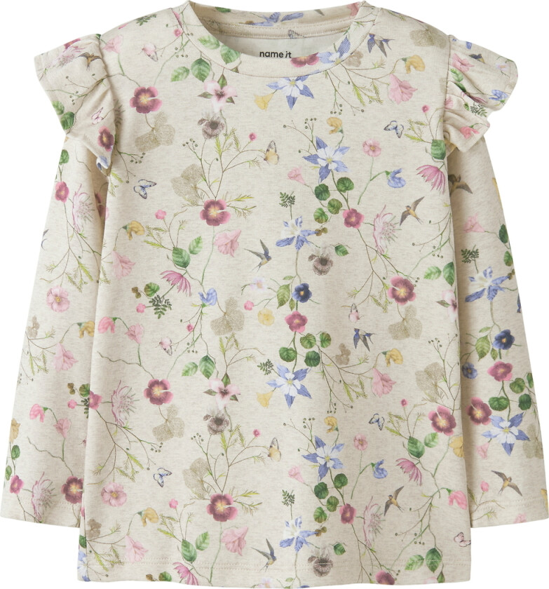 Genser - NmfFalca - Peyote Melange - - 5 år (110) - Genser