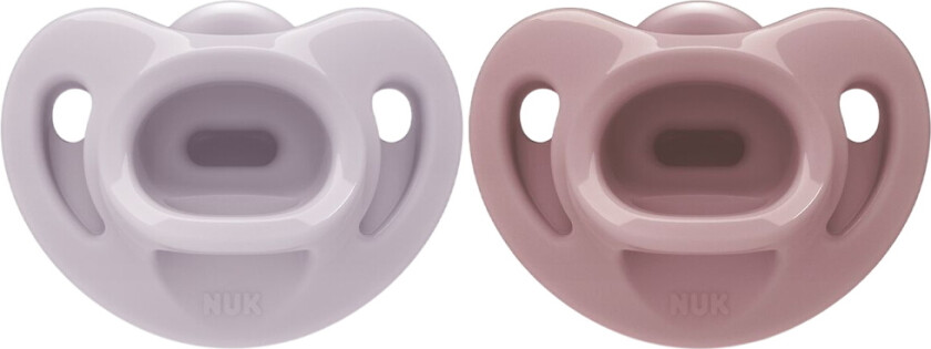 Smokker - 2-pack - First Choice Soft - Lilla/Rosa - - 0-6 md - Smokk