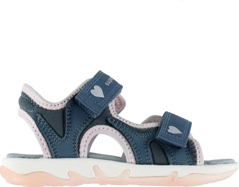 Sandaler - Pebbles - Blå/Rosa - - 34 - Sandals