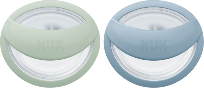 Smokker - 2-pack - Perfekt match - Grønn/Blå - - 0-6 md - Smokk