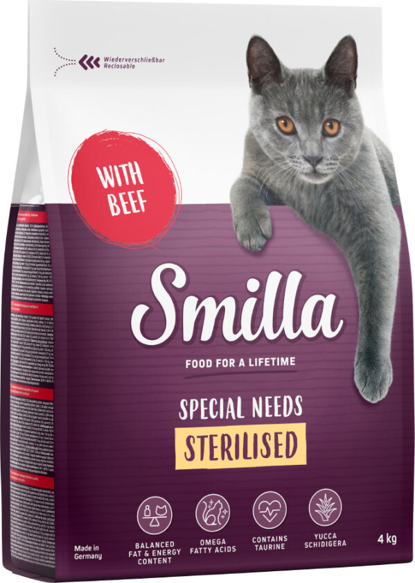 Adult Sterilised med okse - 4 kg