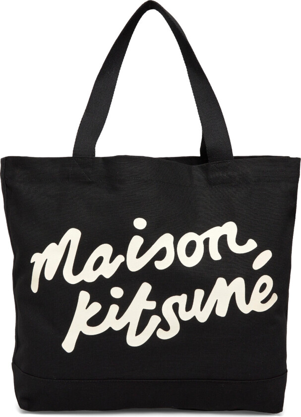 Handwriting Tote - Black - TU