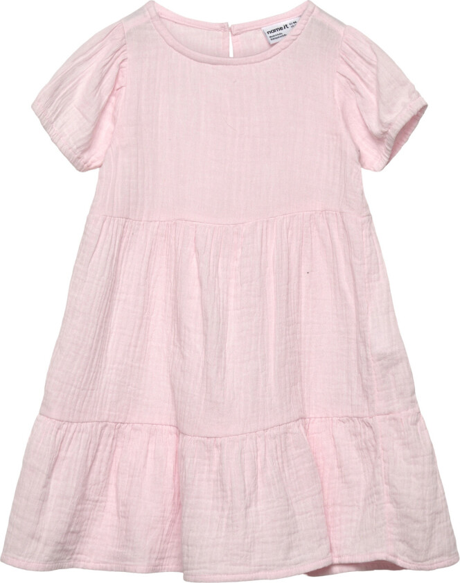 Nmfjasmin Ss Dress Noos - Pink - 128