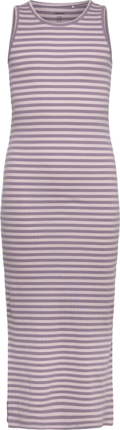 Nkfsuraja Xsl Sl Maxi Dress Noos - Purple - 146