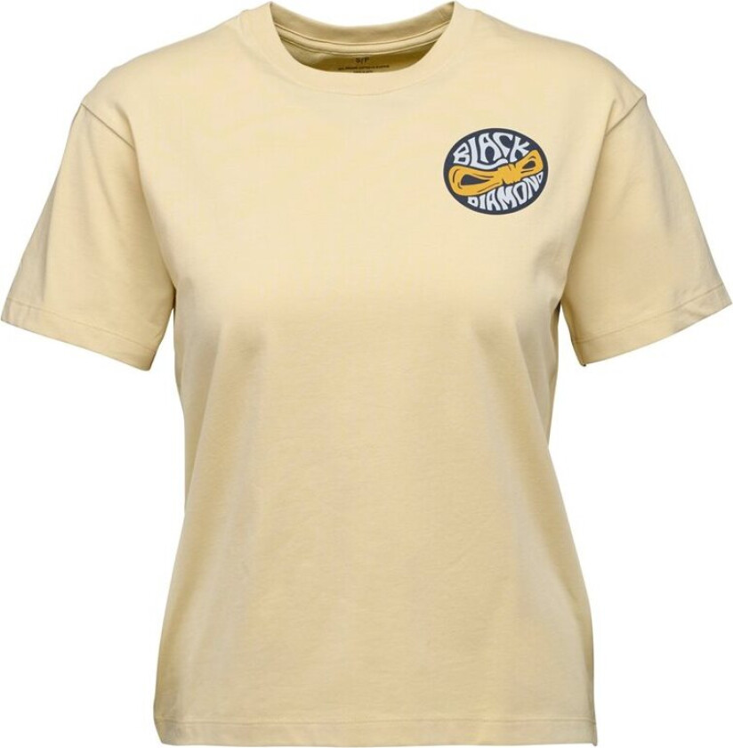 W Rope Badge Ss Tee White Oak