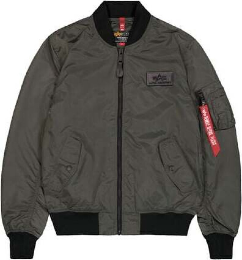 Alpha Industries Bomber jakke - MA-1 TTC Two Tone Contrast Bomberjakke - S til XXL - Herrer - grå