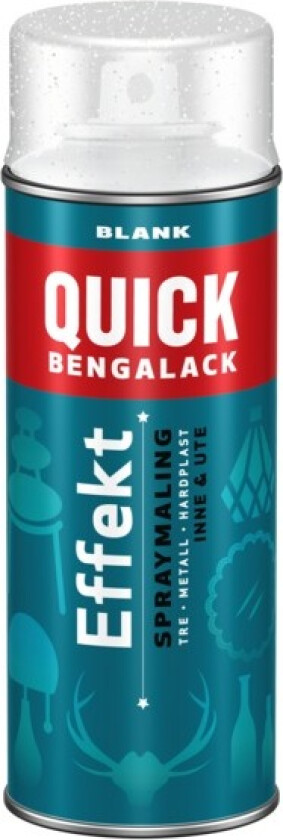 Effektspray Transparent Sølv 260 400ml