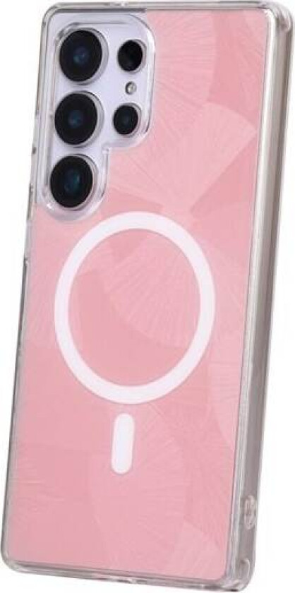 Bakdeksel med magnet til Samsung Galaxy S26 Plus - Rosa