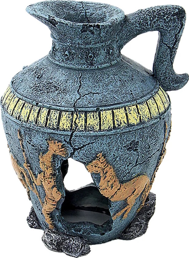 Ozami Clay Pot Blue 10.6x9.2x13.5cm