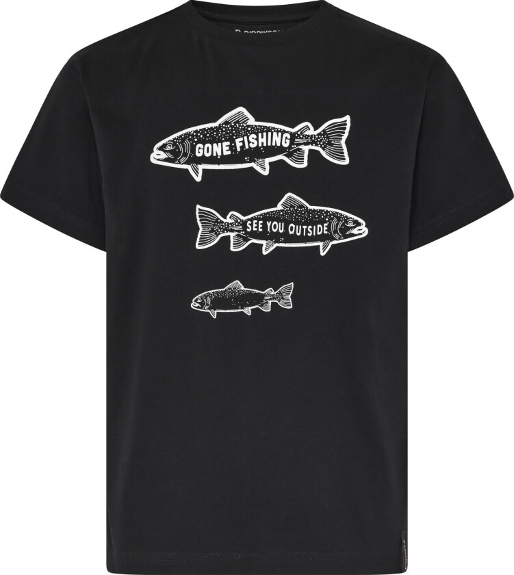 Mynta, T-skjorte, Junior, Black