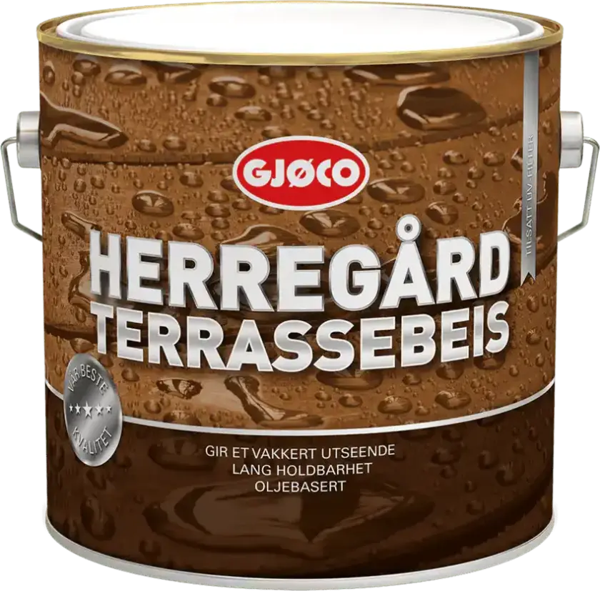 Herregård Terrassebeis Oljebasert 9 liter