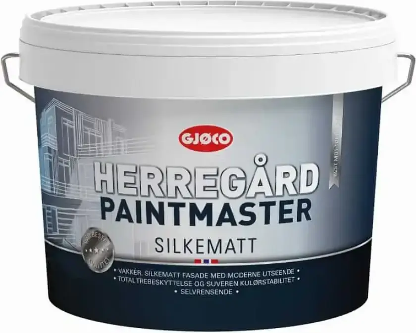 Herregård Paintmaster - Silkematt 9 liter