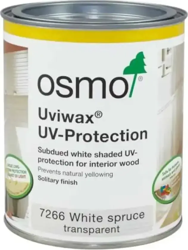 Bilde av Uviwax UV-Protection 25 liter 7266 White Spruce