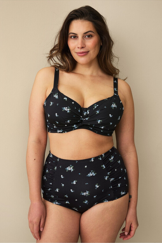 Bikinitruse med shaping-effekt - Svart