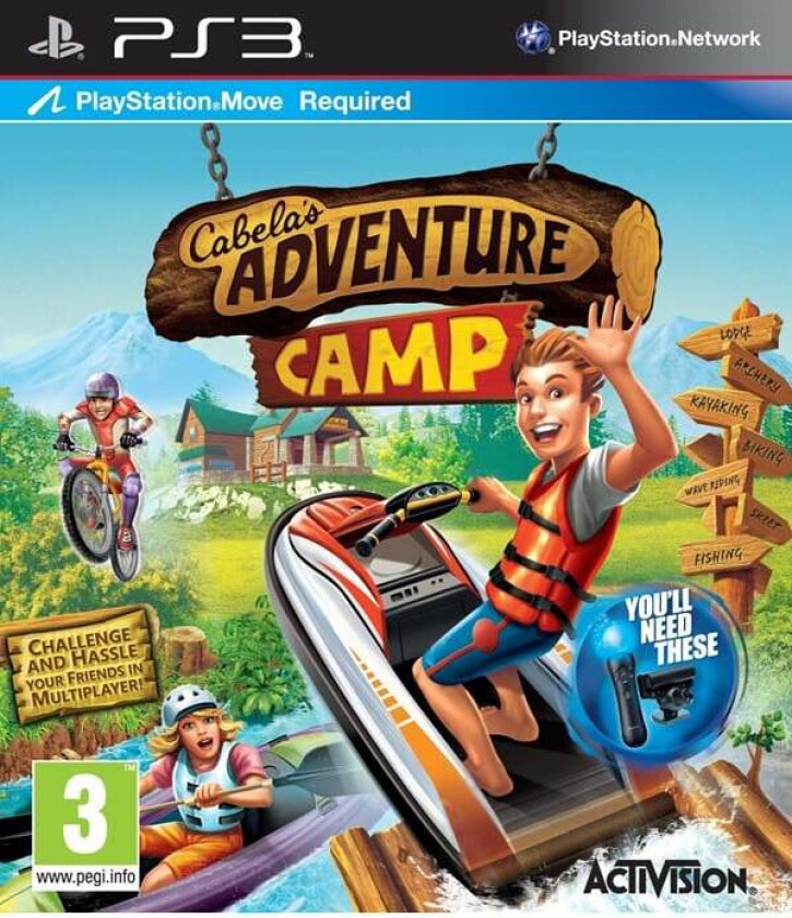 Cabela's Adventure Camp - Sony PlayStation 3 - Underholdning