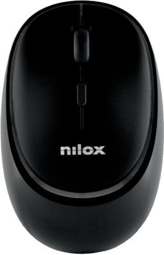 Dual Silent Tr??dl??s Mus - Bluetooth, 2.4 GHz, Oppladbar - Svart