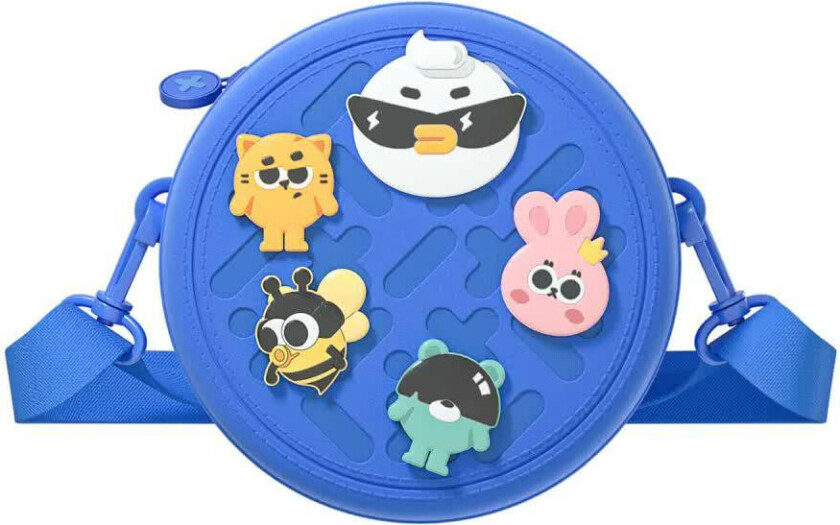 K36 Liten Rund Ryggsekk til Barn - Bl??