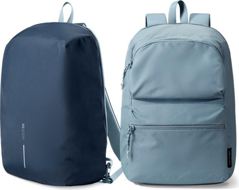 Switch 2-i-1 tursekk - tyverisikret - marinebl??