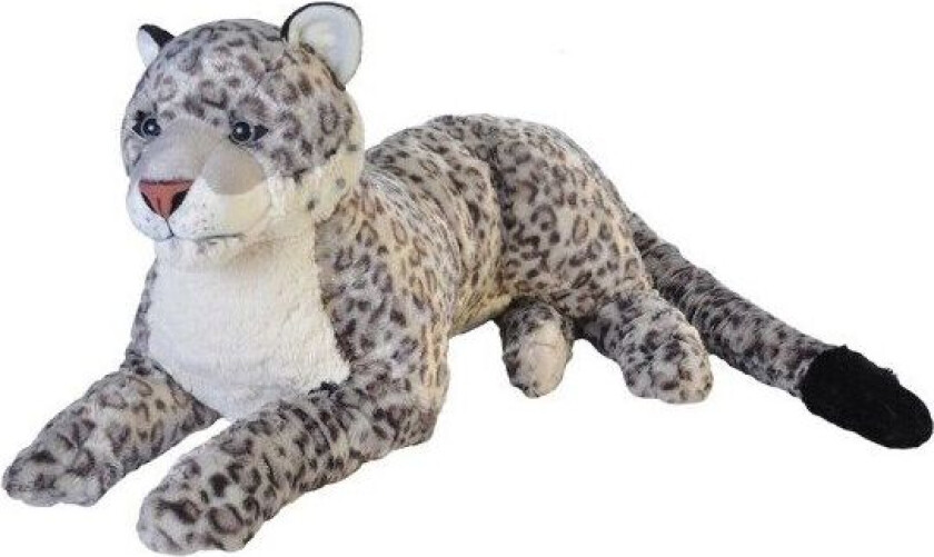 Wild Republic Snow Leopoard Stuffed Animal, Leke-dyr