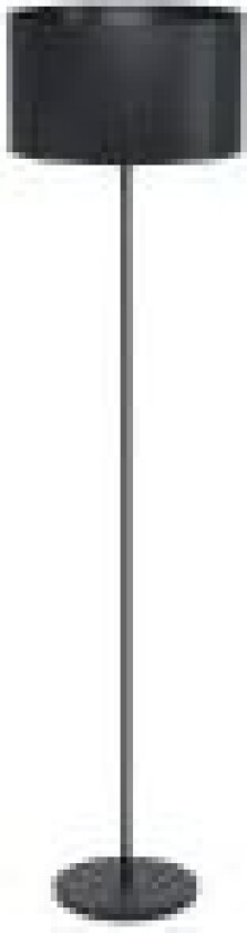 Maserlo 1 Gulvlampe Ø380 sort, E27, 40W