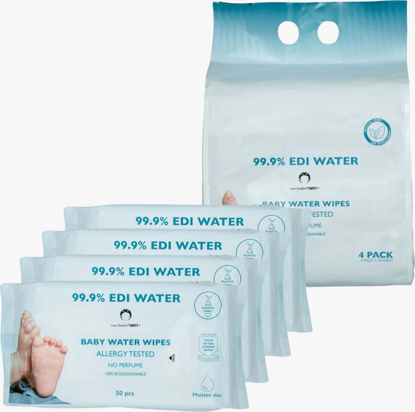 Bilde av Aqua Våtservietter 4-Pakk - Vaskekluter