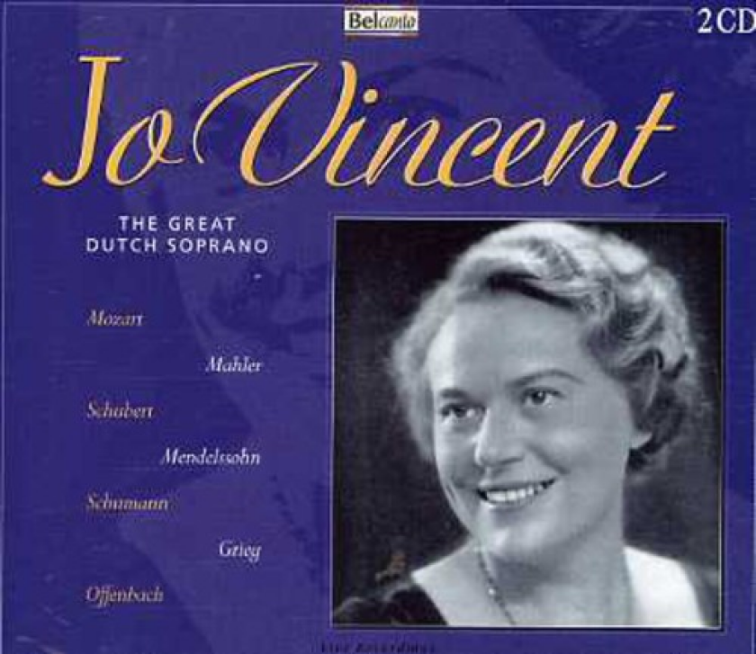 Jo Vincent Great Dutch Soprano CD