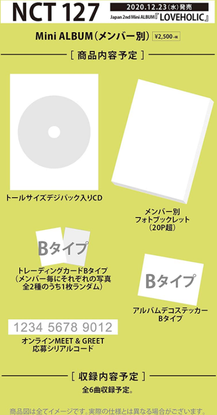 NCT 127 Loveholic (Johnny Version) CD