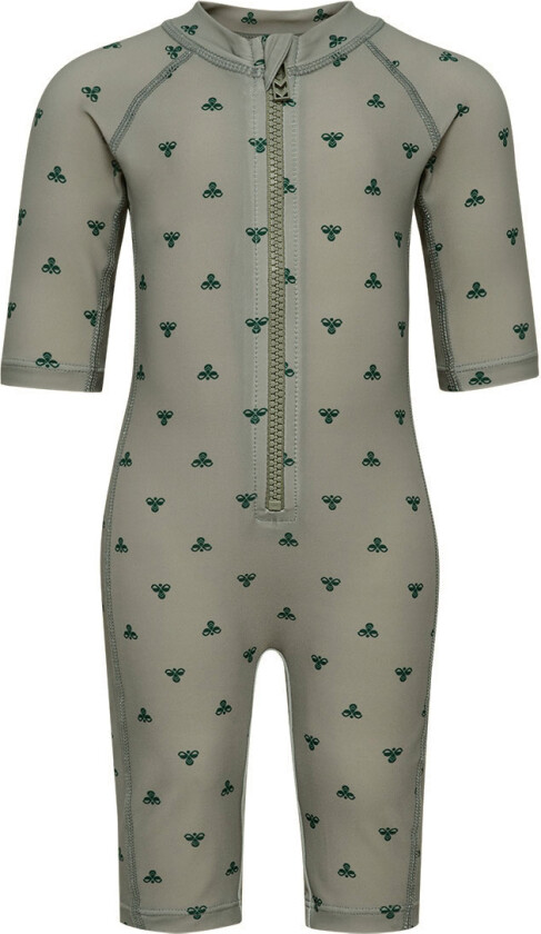 Badedrakt - 3/4 - HmlMini - Shadow - - 1 år (80) - Badetøy