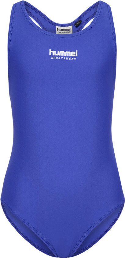 Badedrakt - HmlJr - Blendende Blue - - 10 år (140) - Badetøy