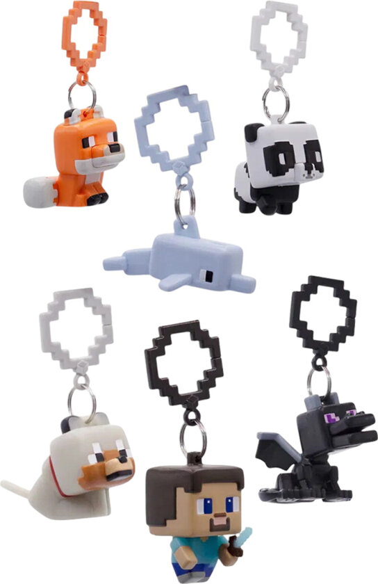Nøkkelring - Figur - 8 cm - Assortert - - OneSize - Nøkkelring